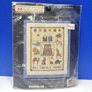 Vintage All Things Noah Cross Stitch Kit